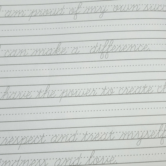 Cursive Handwriting Workbook for Teens - Picture 5 of 10
